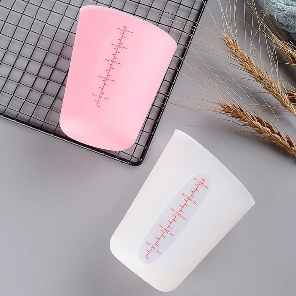 Scale Graduated Cup Silicone Milk Cup Mixing Cup Tools Measuring Cup  Jewelry Making