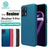 NILLKIN Чехол для телефона с суперматовым щитом Realme 9 Pro, ультратонкий матовый жесткий чехол из ПК с защитой от отпечатков пальцев, противоударная задняя крышка