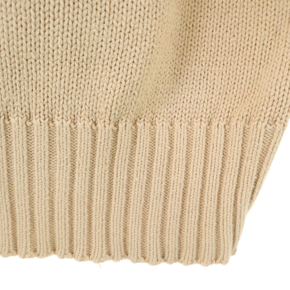 Polo by Ralph Lauren Long Sleeve Knit M Beige Sweater Men's Used