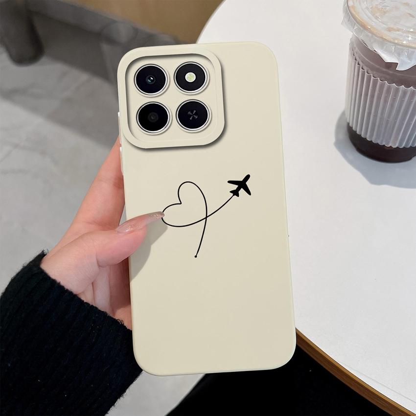 Чехол для телефона Honor X6c X6d X5a X5c X6a X7a X8d X9d X8c X7 X8 X6 Красивые Цветочные Узоры Легкий Мягкий Силиконовый Чехол Для Honor Защитный Корпус