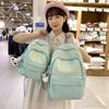 Школьные рюкзаки в стиле Japanese plaid, нишевые, для девочек средней школы, старшеклассников, школьные сумки, женские рюкзаки большой вместимости для путешествий