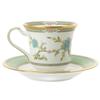 Noritake American Cup Saucer 220cc Yoshino Green Bone China & Y59589/9983