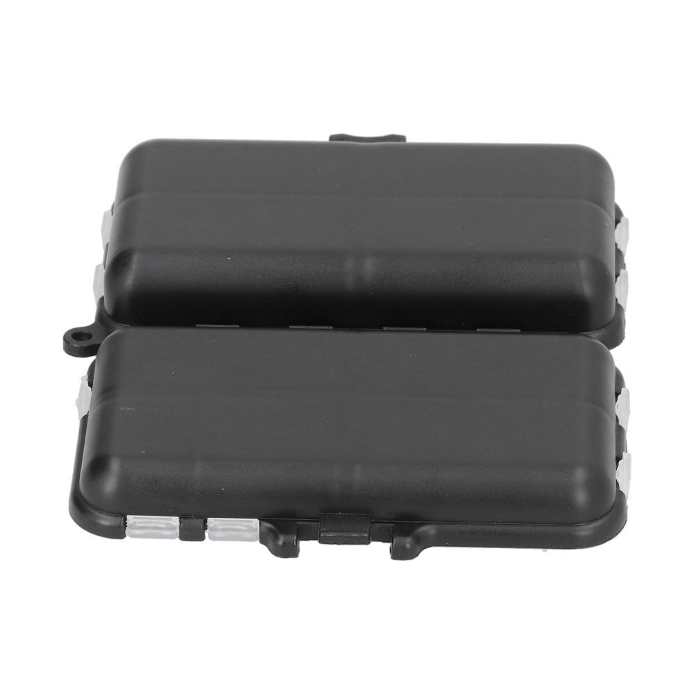 2PCS Double Sided Fishing Rigs Box 9 Compartments Fishing Bait Box Lure Accessories