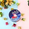 With Lids Coin Storage Cookie Box Tinplate Gift Boxes Storage Containers Christmas Tin Gift Box