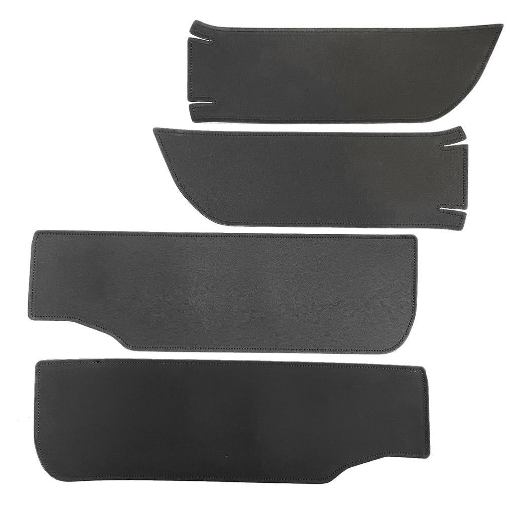 CGP Front and Rear 4-Door Kick Guard Panels, Black PU Leather, for NBOX JF5/JF6 (HN12-H7304A)