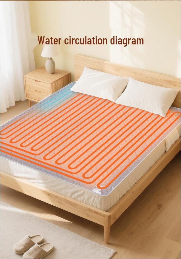 Smart Electric Heating Blanket with Dual Control & Dehumidification for Home - Dust Mite Removal, Water Heating, Constant Temperature