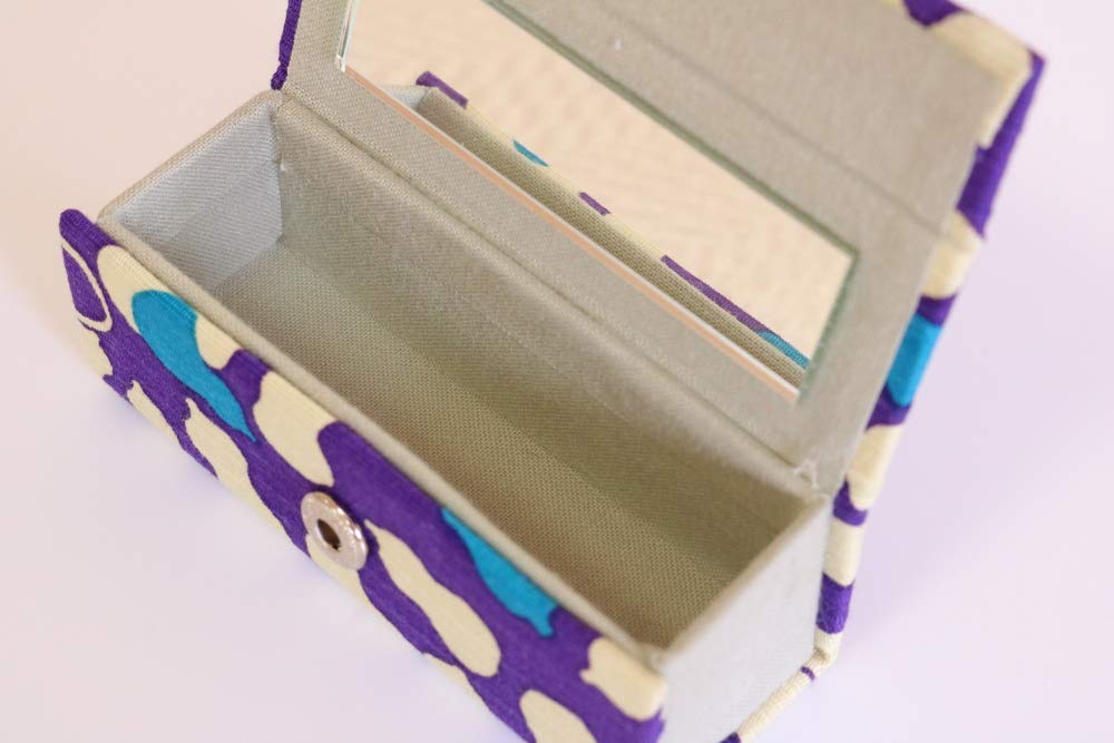 Кейс для помады Kyosuke с зеркалом в виде фиолетовой тыквы Машу, сделано в x 9 x, Япония, 3,5 3,5 см, Дизайн,