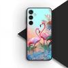 Protective Cover Flamingo Bird Flower for Samsung Galaxy S25 S24 S23 Fe Ultra Plus S7 Edge A05 A06 A16 A15 A35 Phone Case