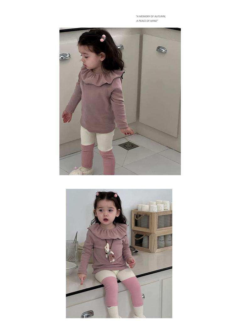 2025 Girls' Long-Sleeve Two-Piece Korean Set – New Autumn Arrival for Kids