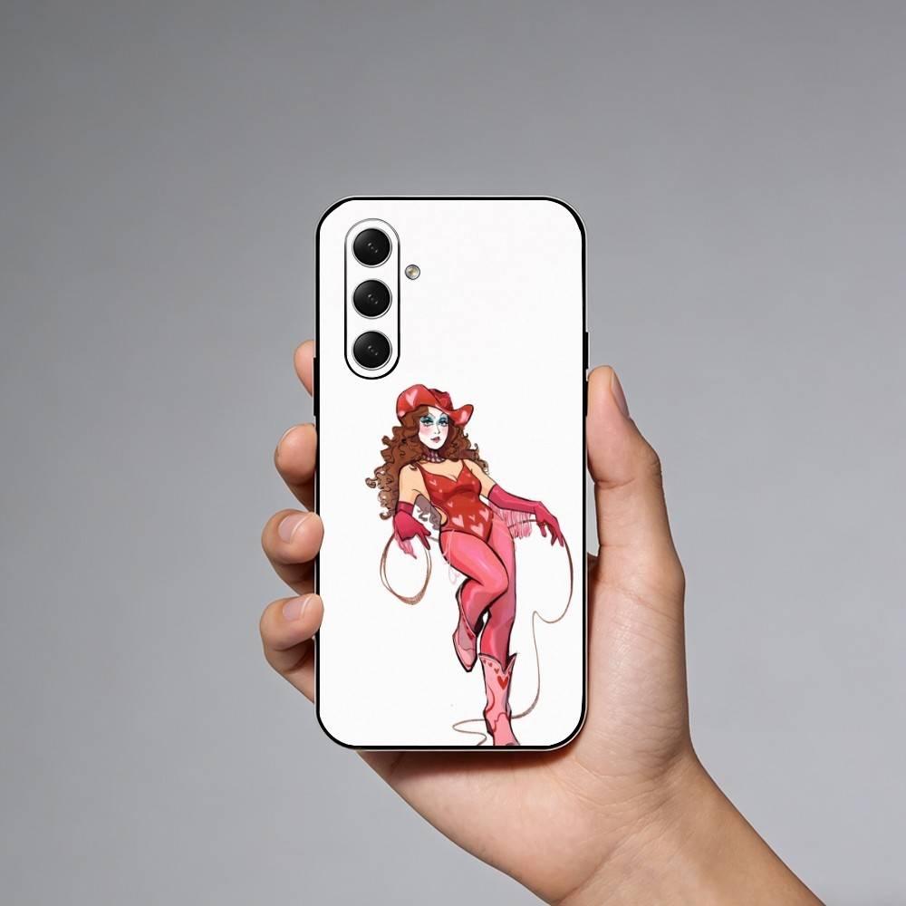 Чехол для телефона Chappell Roan Good Luck Babe для Samsung Galaxy A73,A72,A71,A70,A52,A51 Другие Мягкий Черный Чехол