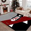 1PC rug Fulham Crest Design Carpet, Chair Rug,Area Rug for Office Bedroom living rooms bedroom, Doormat decor Christmas fan gifts