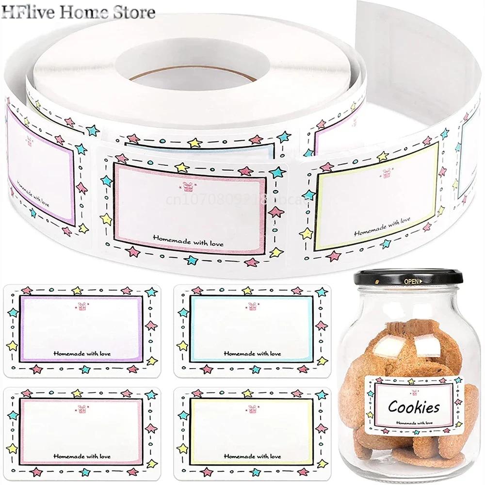 250 шт./рулон кухонные наклейки для классификации этикеток этикетки даты хранения продуктов питания в холодильнике для контейнера сумки банки маркировка упаковки