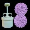 Фестиваль DIY Штамп для печенья Узор Драконы Фениксы Формы для лунных пряников Практичный набор штампов для печенья для фестивального угощения своими руками