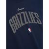Fear of God Базовое хлопковое поло с принтом Memphis Grizzlies 90-х годов, темно-синее, унисекс, синее 125EU264204F