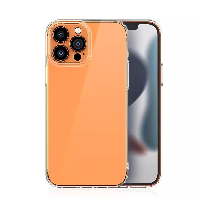 Прозрачный чехол для телефона Apple 16 - Устойчивый к пожелтению, Жесткий чехол для 17 Pro Max и 12 Pro, Дизайн с большим отверстием для 15.