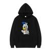 Disney Mickey Mouse Pattern Woman Fleece Casual Loose Black Autumn Tops Clothes Pullovers Ladies Cheap Hoodies Men Sweatshirts