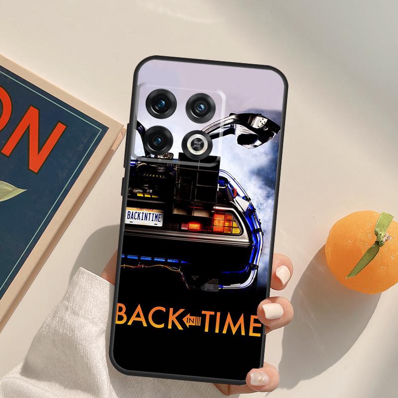 Back To The Future Time Machine Case For OnePlus 12R 13R 13T 10R 15 13 12 11 10T 8T Nord CE 4 3 2 Lite N20 N30 Nord 5 Cover