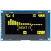 2,4 "2,42 дюйма 128x64 OLED ЖК-дисплей модуль SSD1309 12864 7-контактный последовательный интерфейс SPI/IIC I2C для Arduino UNO R3 C51