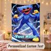 Custom Personalized Tapestry,Poppy Playtime Print Custom Name Text Wall Art Hanging for Bedroom