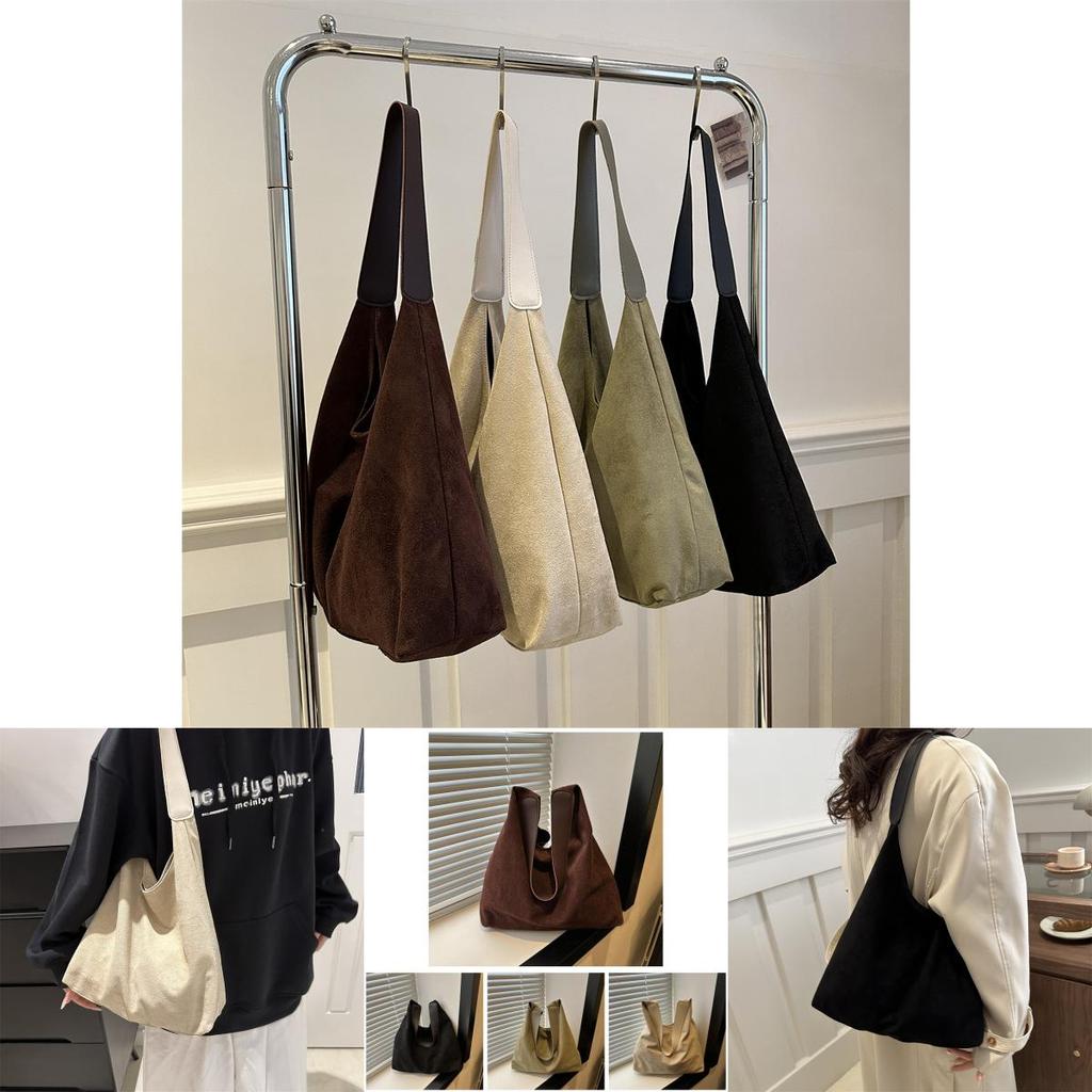 Elegant Large Capacity Nylon Shoulder Bag For Women With Trendy Street Style And Magnetic Closure