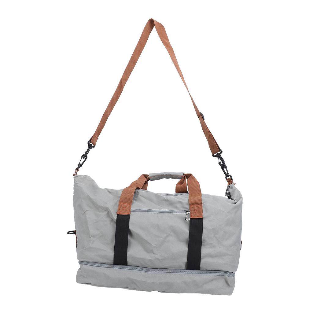 Travel Duffle Bag Oxford Cloth Waterproof Weekender Bag Dry and Wet Separation Sports Gym Bag with Shoulder Strap for Men Women