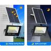 Solar Flood Lights Remote Control Powered Spotlight Outdoor Waterproof IP67 Villa Street Lamp Adjustable Angle