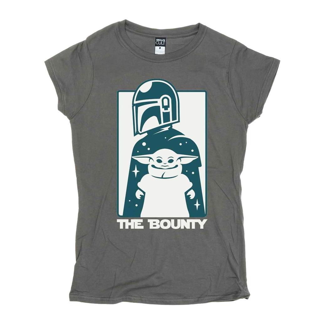 STAR WARS Женская хлопковая футболка The Mandalorian The Bounty