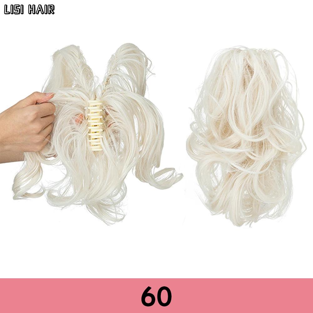 Накладной хвостик с зажимом для волос в виде конского хвоста, натуральный волнистый синтетический шиньон для женщин на каждый день