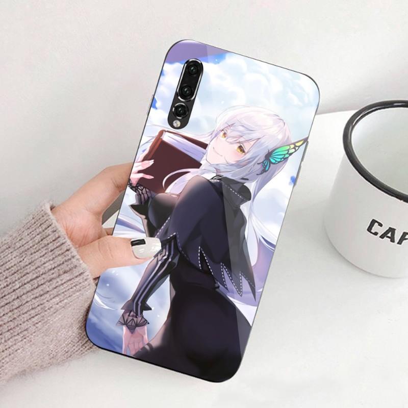 Чехол для телефона Echidna ReZero для Huawei P50 P40 P30 P20 Pro Mate 40 30 20 Pro Nova 9 8 7 из поликарбонатного стекла