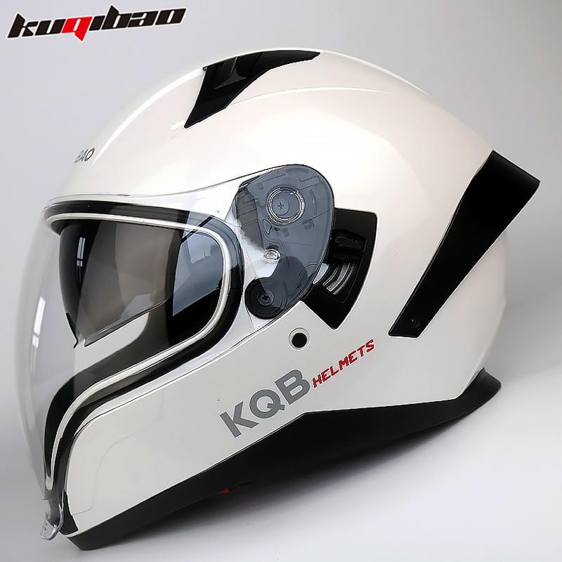 Full Face Motorcycle Helmet Dual Visor 3C Certified Lightweight All With Bluetooth Intercom