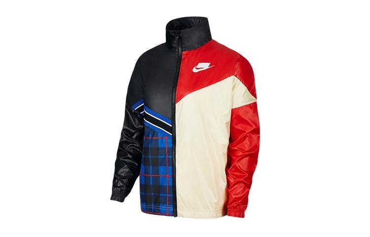 Nike Куртки Женские Пэчворк Воротник-стойка Умеренный Другое BV4738-010