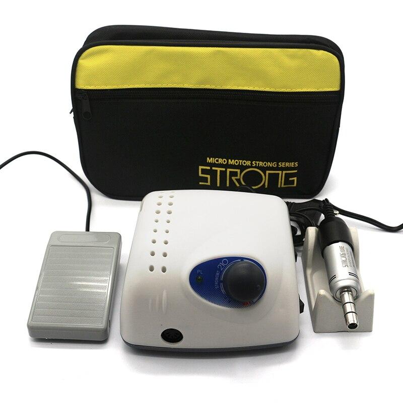 Сильный стоматологический микромотор 210+108Э, наконечник 35000 об/мин для микромотора полировщика стоматологической лаборатории