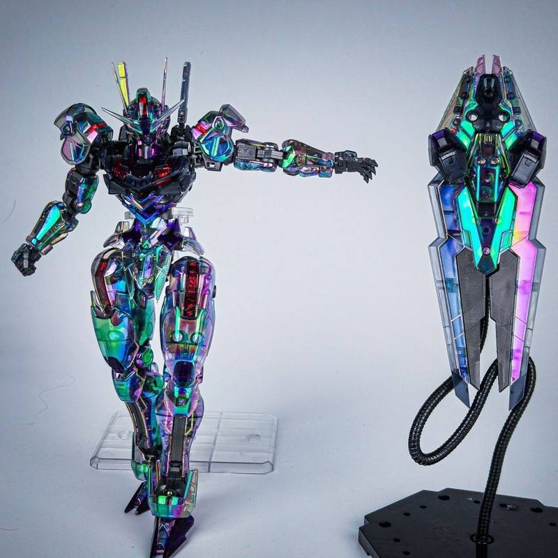 1/100 Scale Kunlun FM Aerial Laser Holographic Craftsmanship The Witch from Mercury Kunlun Domestic Version Assembly Model