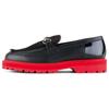 Bit Loafer Shock Absorbing Non-Slip Durable Low-Top Sports Casual Shoes Women Sneaker Black Red 1182A601-001