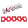 2 PCS Foldable Design Bottle Stacking Rack Red Beer Can Holder Can Stacking Rack  Kitchen Cabinet