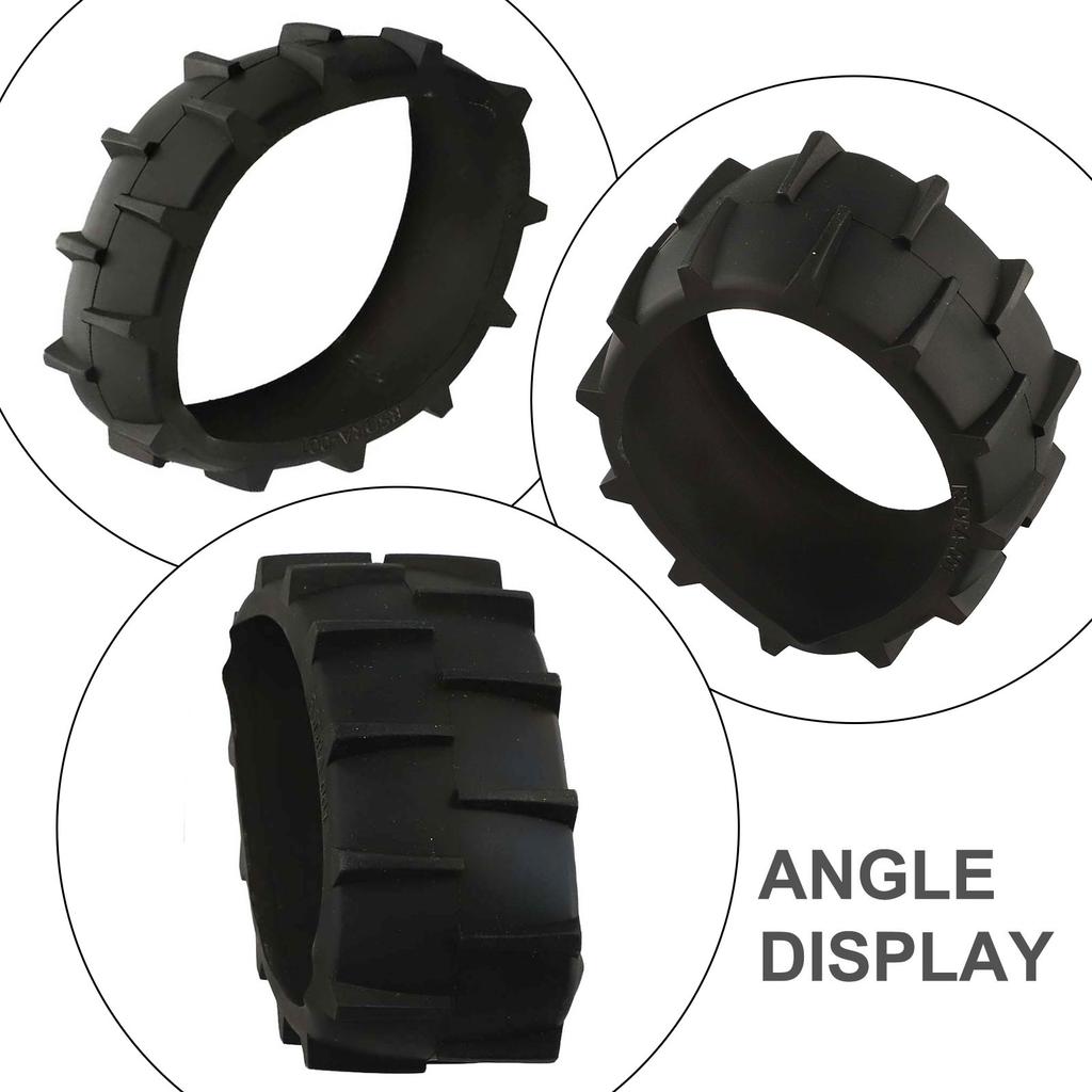 1/2/4 шт. Робот-газонокосилка Резиновый анти-шкив Подходит для Dreame A1 Роботизированная газонокосилка Переднее колесо Аксессуары для газонокосилки