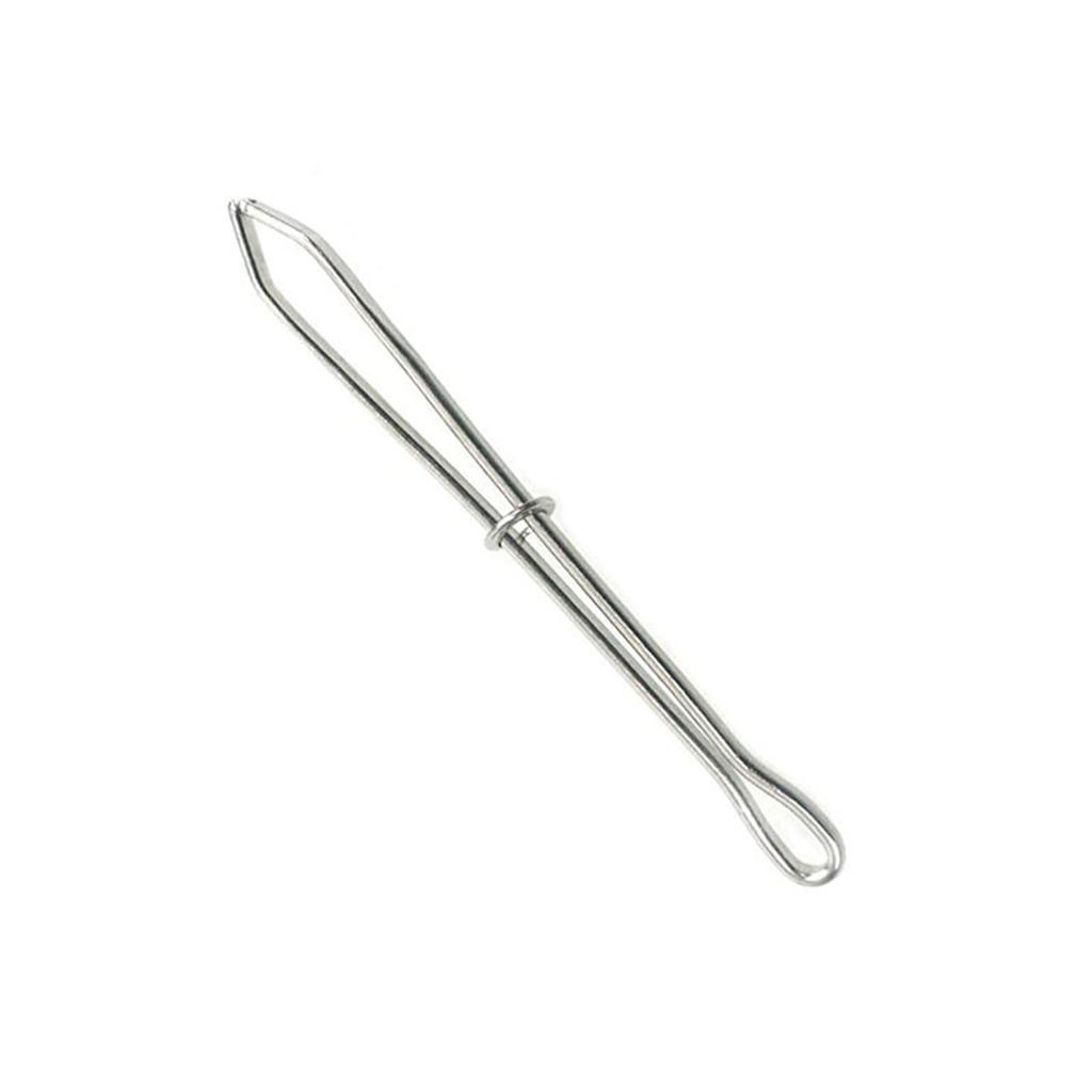 Drawstring Threader Set Flexible/Flat Drawstring Threader Stainless Steel Sewing Loop Turner Hook Tweezers Cord Locks