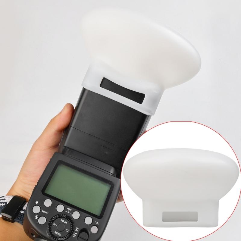 Premium Silicone Softbox Flash Cap For V860 Flash Light Enhances Lighting Quality With Gentle Diffusion Effect