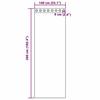 VidaXL Rideaux en voile avec œillets 2 pcs rouge bordeaux, rideau en filet, rideau transparent, voile de fenêtre, traitement 4102159