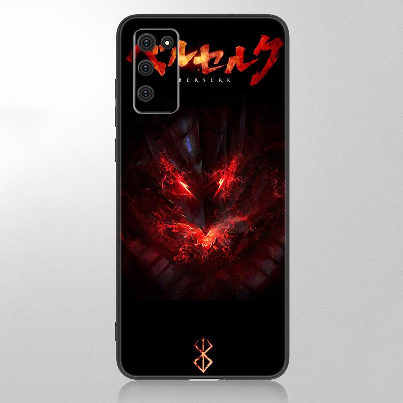 Чехол для телефона «Аниме Берсерк Кишки» для Samsung Galaxy A12 A02S A22 A32 A52 A72 A71 A51 A41 A31 A21 A11 A50 A70 A10S A20S, черный чехол