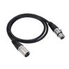 1Pack 3 Pin Dmx Cables Male Female XLR Patch Cables DMX512 Signal Cable Microphone Cable XLR Cable