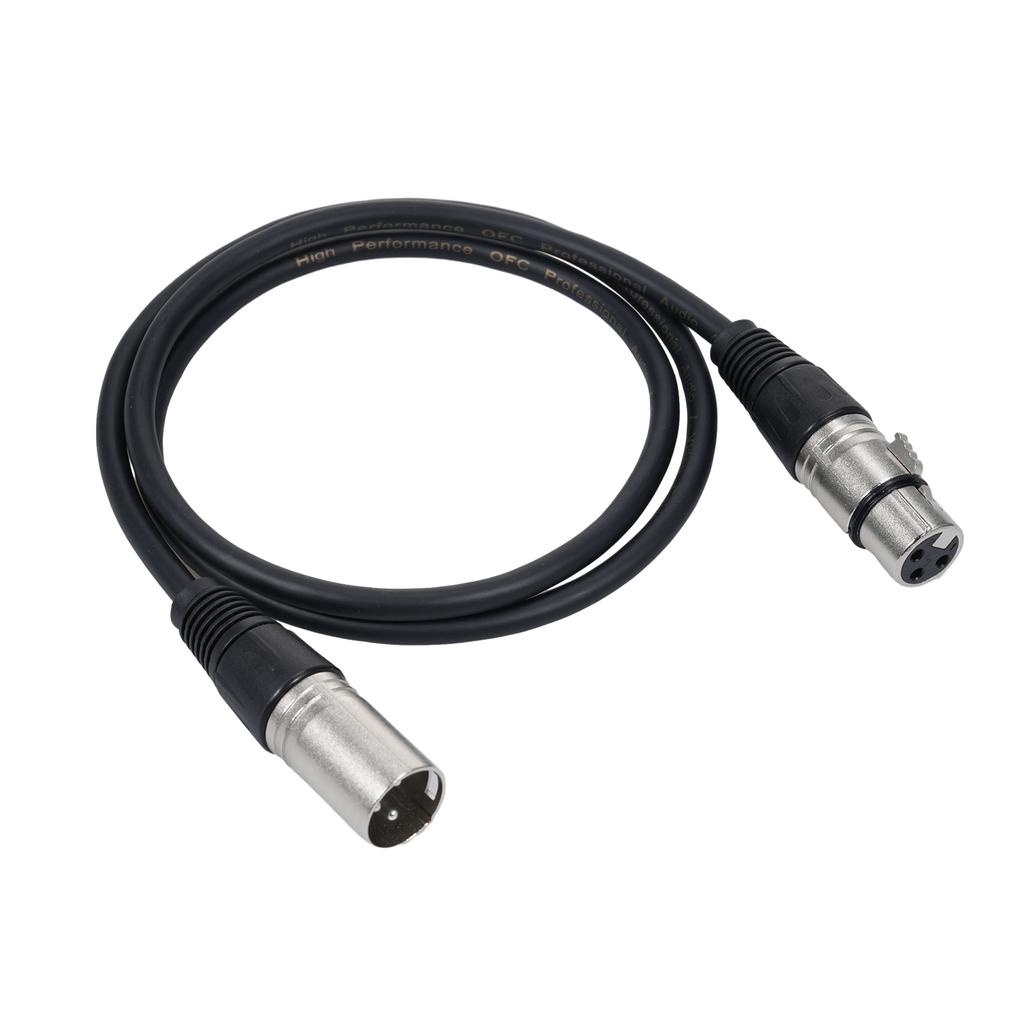 1Pack 3 Pin Dmx Cables Male Female XLR Patch Cables DMX512 Signal Cable Microphone Cable XLR Cable