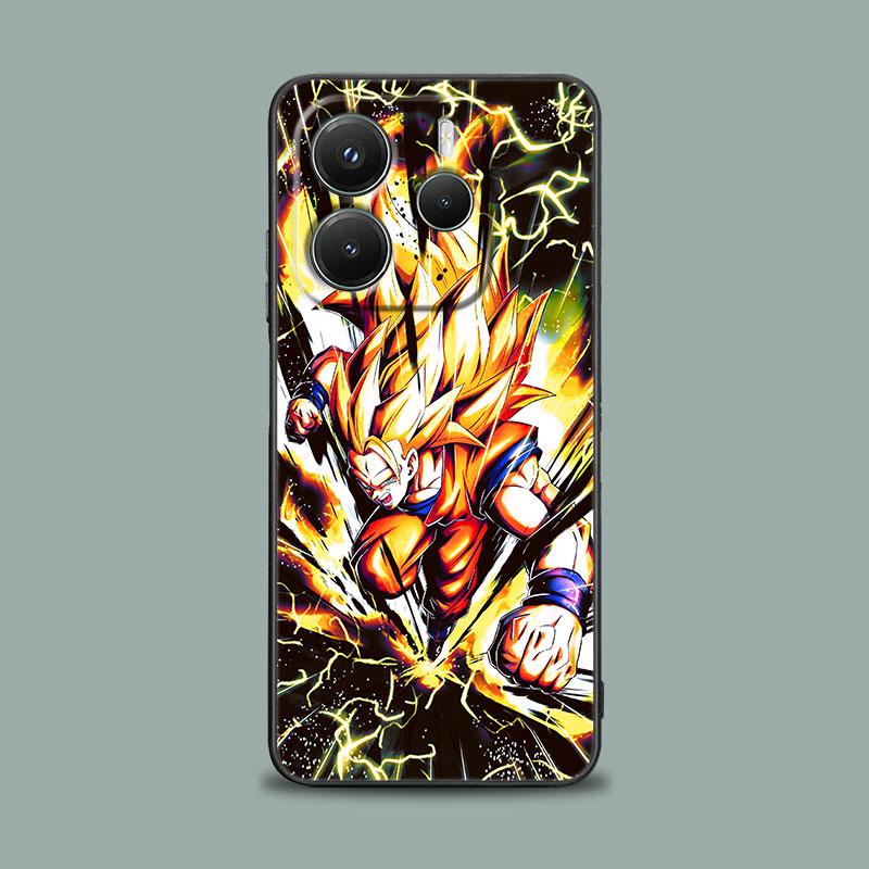 DBZ Anime Goku Gogeta Vegeta Super Saiyans Case For Xiaomi Redmi Note 15 14 13 12 11 Pro Plus For Redmi 15C 15 14C 13C 12C Cover