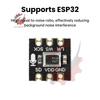 Omnidirectional MEMS Mic Module 24Bit I2S Output 1.6-3.6V Wide Voltage For Wearable Device Acoustic Monitoring