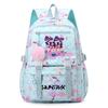 Anime K-Pop Demon Hunters Printed Backpack Large Capacity Bookbag Student Boy Girl Schoolbag Laptop Outdoor Large Capacity Waterproof Sport Travel Bag