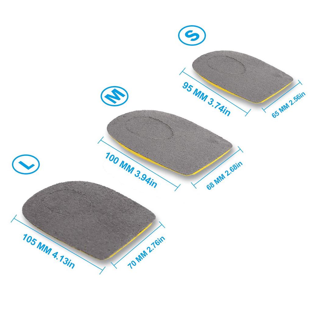 black deer Пяточная шпора (Эпин Хел) Антрацитовые стельки для пяточной шпоры