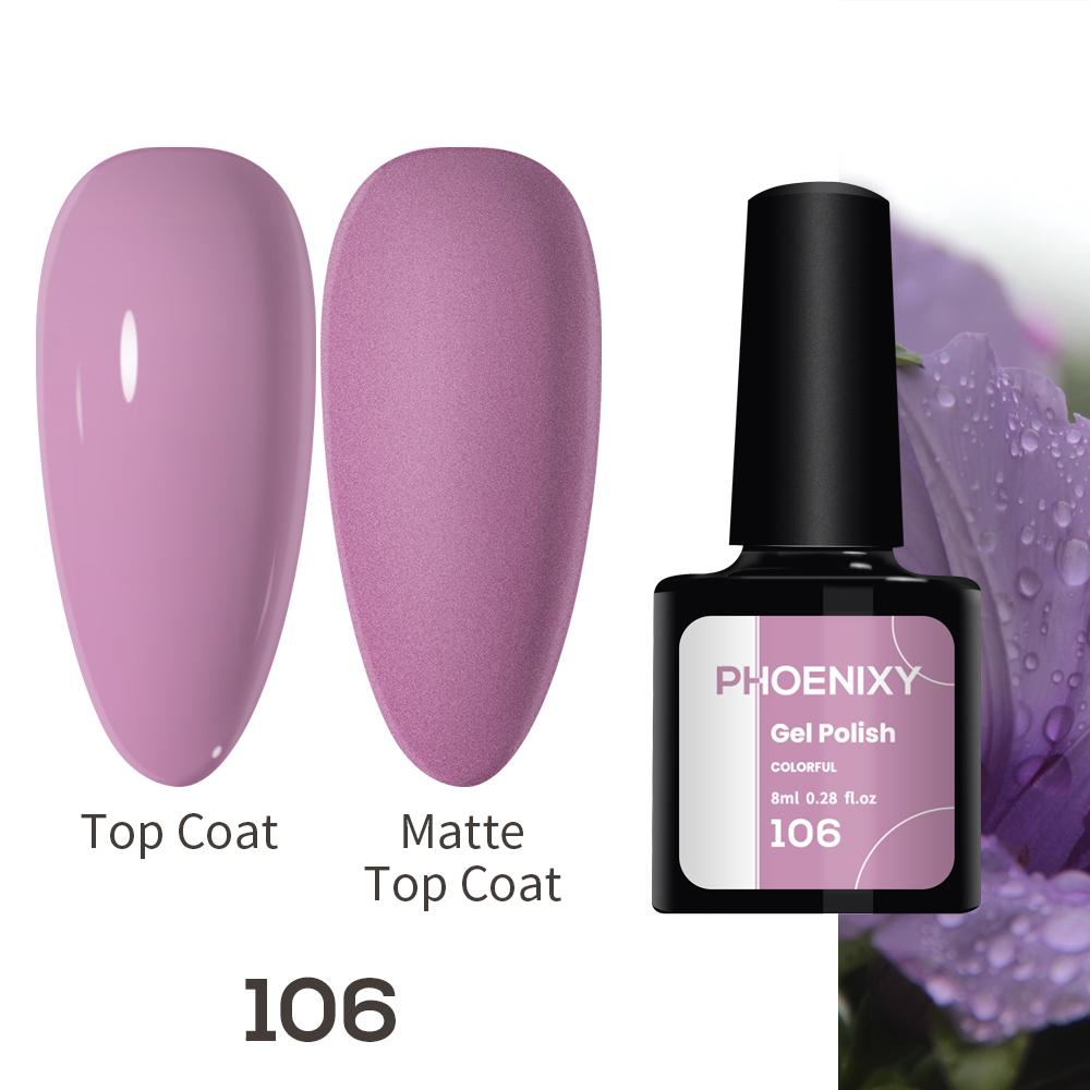 Гель-лак для ногтей PHOENIXY, 8 мл, отмачиваемый гель-лак для дизайна ногтей, маникюрного салона, лампы для ногтей своими руками и украшения домашнего гелевого дизайна ногтей