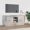 VidaXL TV Stand Concrete Grey 102x35x45 Cm Engineered Wood 819864