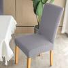 Waterproof Jacquard Chair Covers Weave Solid Corn Elastic Grain Pattern Kitchen Office Chair Covers Dust Proof For Dining Room