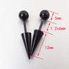 Gothic Women Spike Cone Tip Men Piercing Earrings Ear Stud Titanium Steel Fashion Jewelry